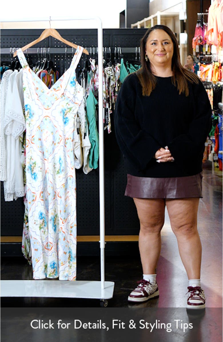 Zinnia Allover Print Sundress, sales video thumbnail