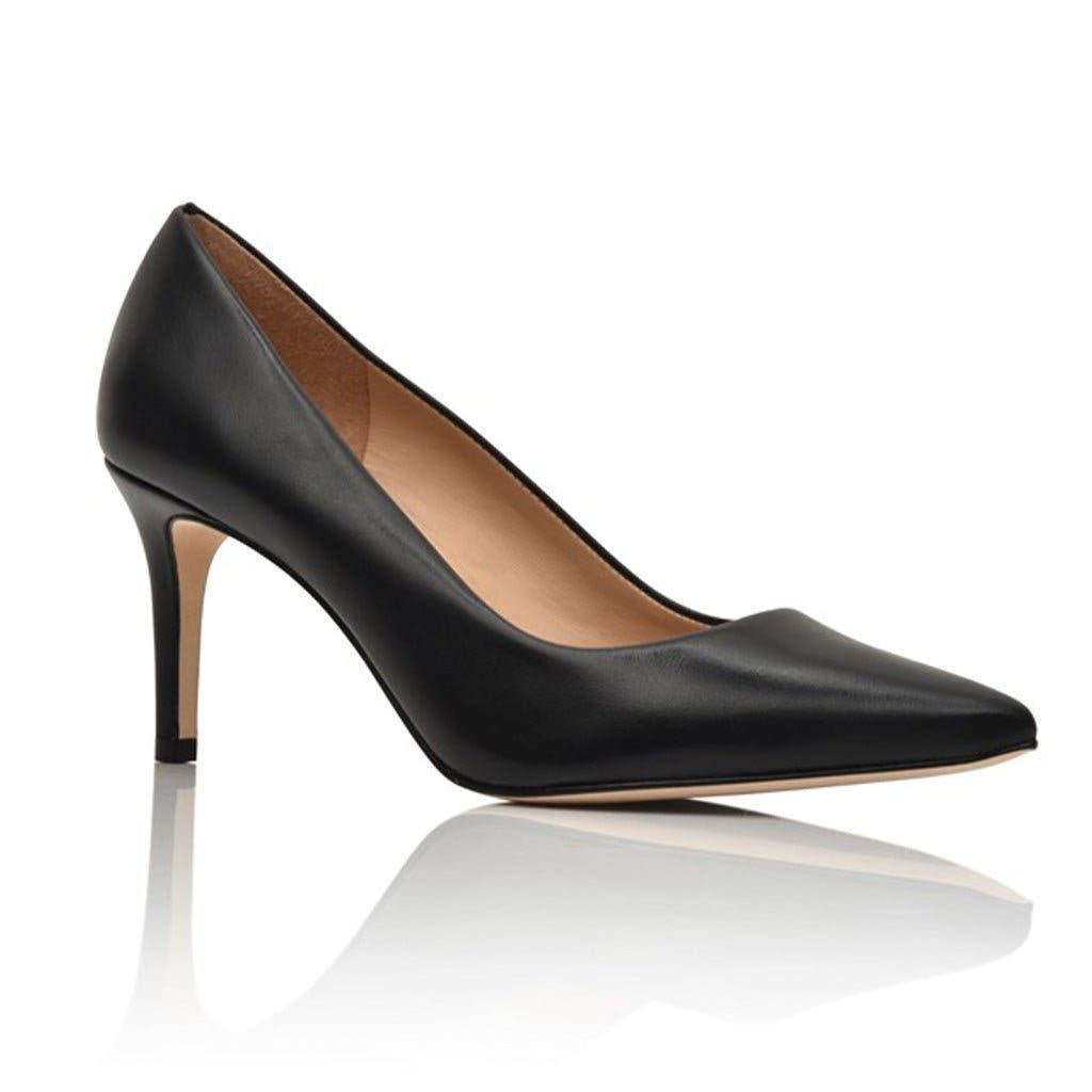 Joan Oloff Shoes Deborah Pump, Alternate, color, Black
