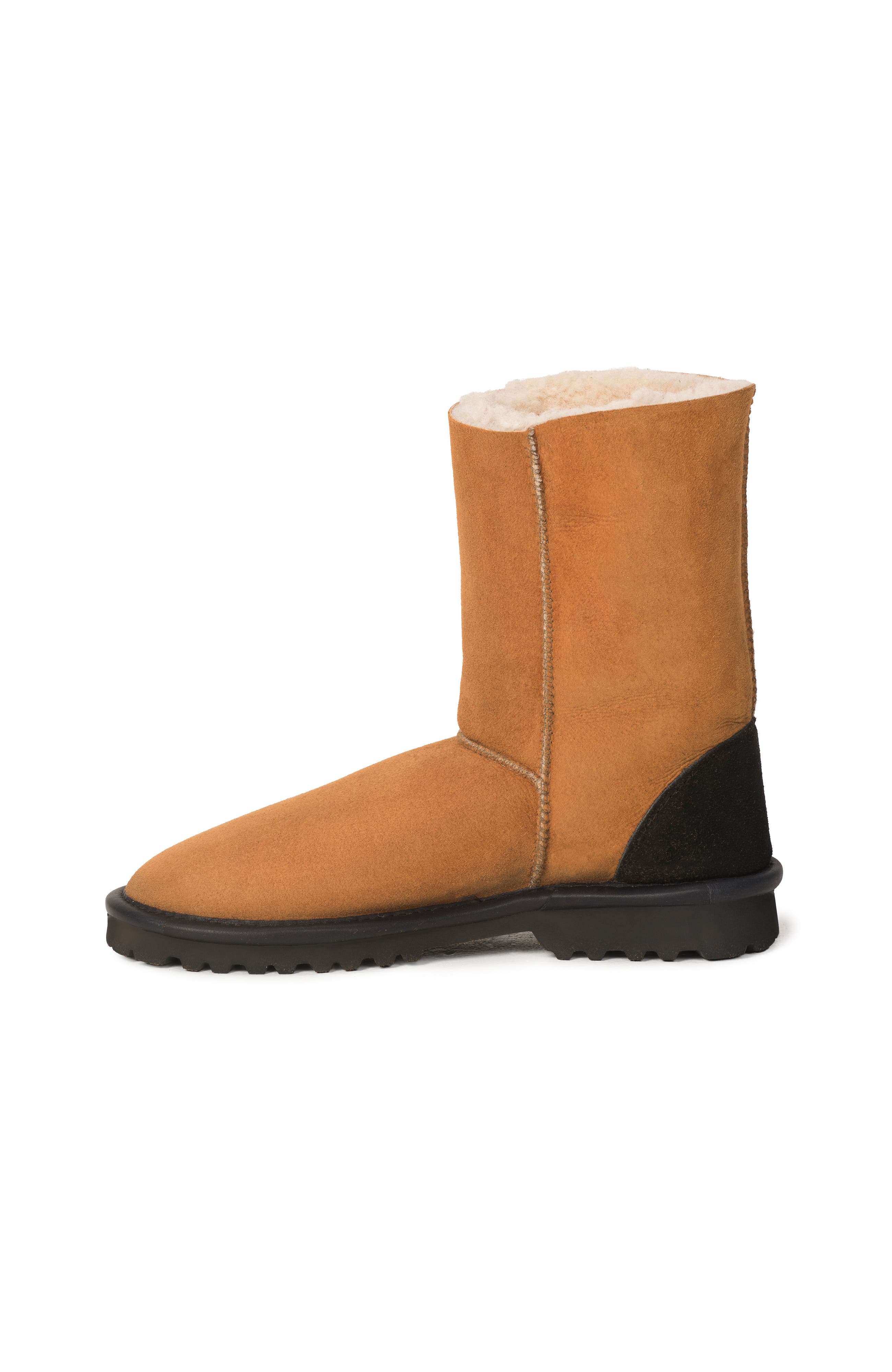 Celtic & Co. British Celt Regular Shearling Boot, Alternate, color, Burnt Honey