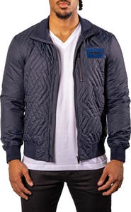 Maceoo Puffycomb Quilted Bomber Jacket