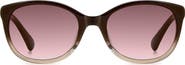 Kate Spade New York Geneva 53mm Oval Sunglasses