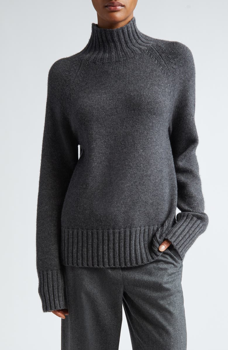Max Mara Mantova Wool & Cashmere Turtleneck Sweater, Main, color, 
