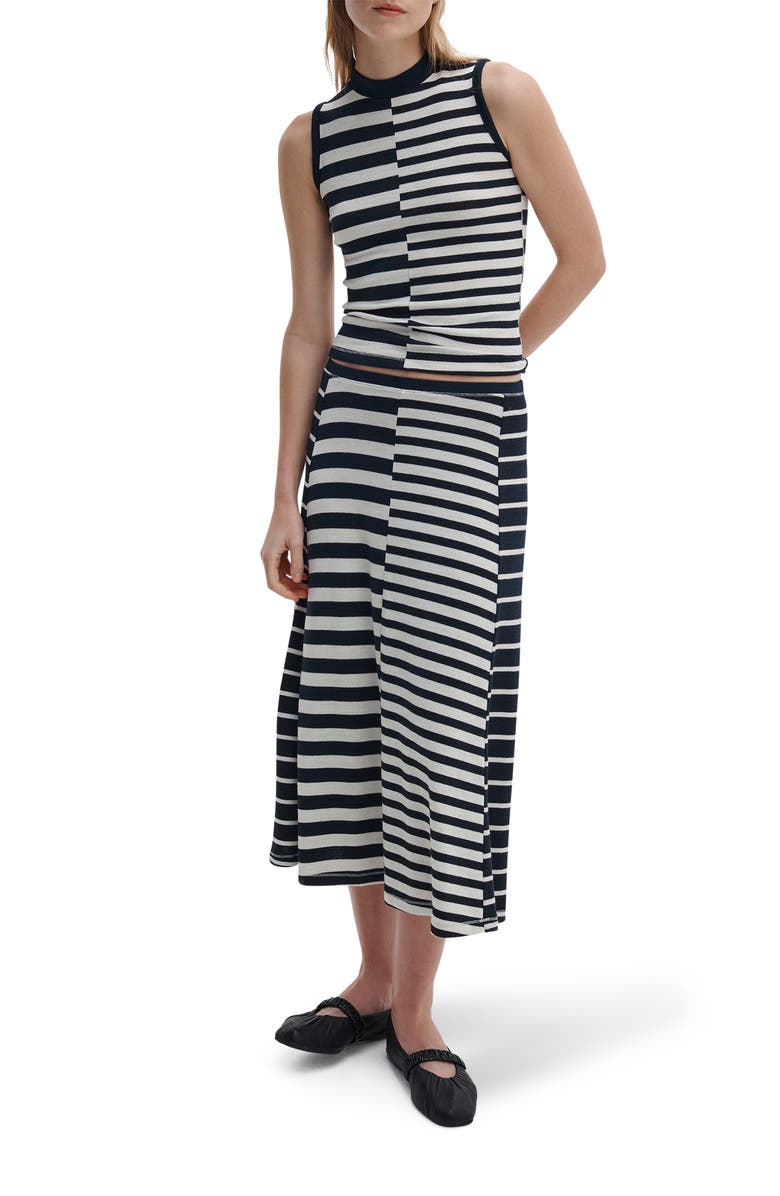 rag & bone Mixed Stripe Knit Tank, Alternate, color, 