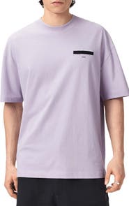 AllSaints Redact Embroidered Graphic T-Shirt