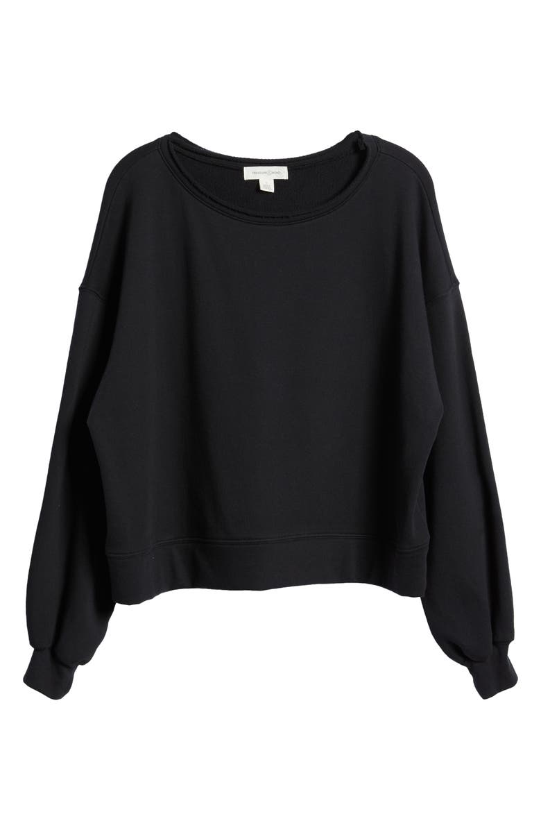 Treasure & Bond Raw Edge Sweatshirt, Alternate, color, 