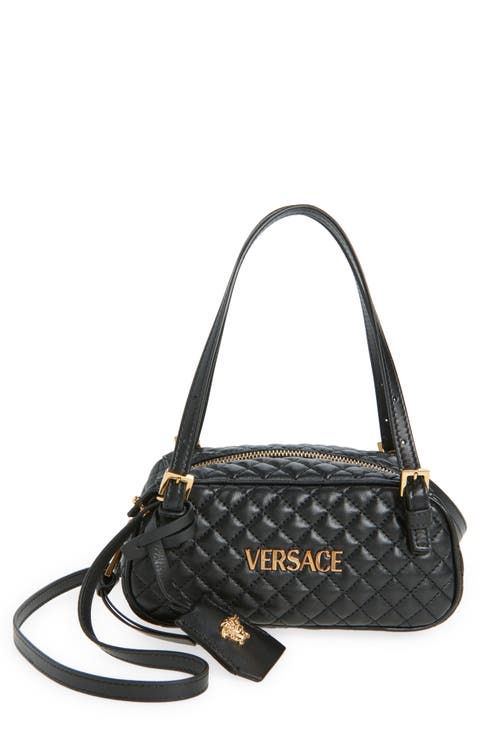 ショルダーバッグ・ポシェット VERSACE Woman Shoulder bag Black 10138231A10795 1B00V VERSACE | Black Women's Cross-body Bags | YOOX