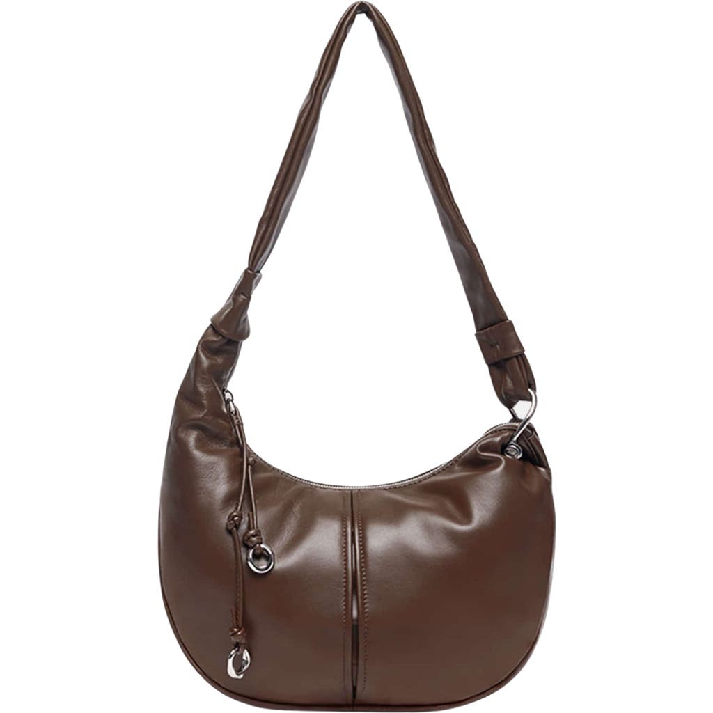 Oryany Becca Leather Shoulder Bag In Brown