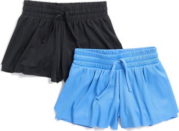 Kids' 2-Pack Assorted Flyaway Shorts