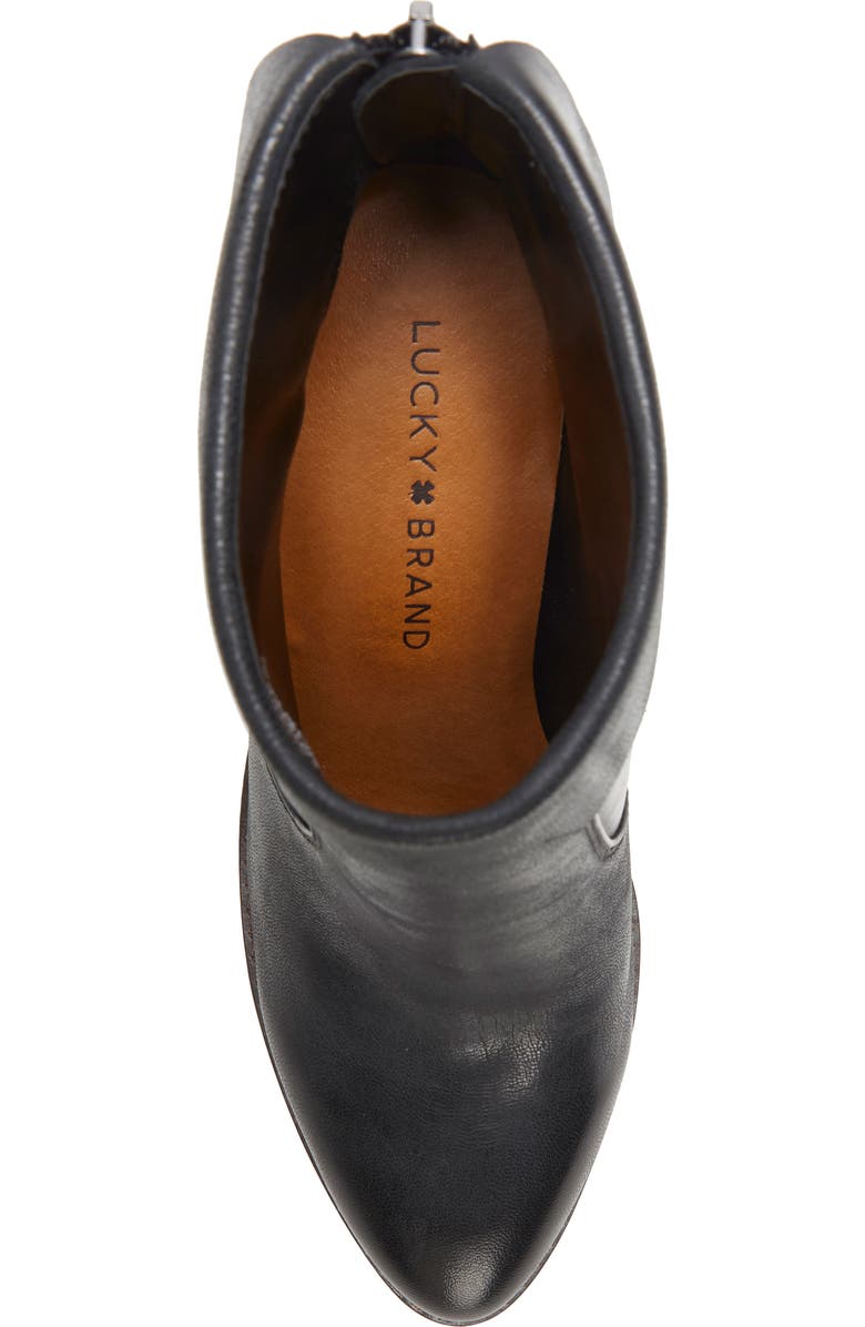 Lucky Brand Nycott Leather Bootie, Alternate, color,