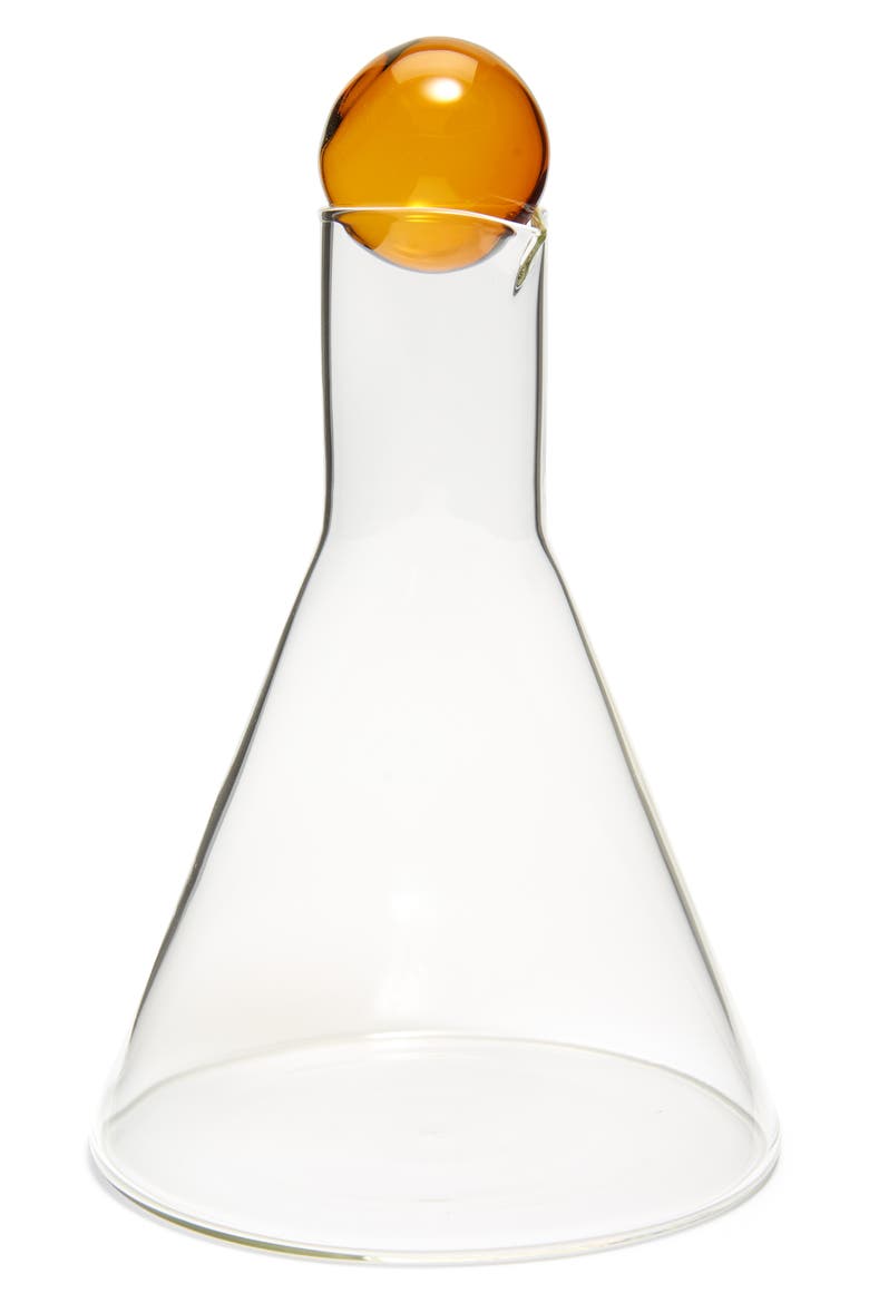 Bilboquet Carafe, Main, color, CLEAR W/ AMBER