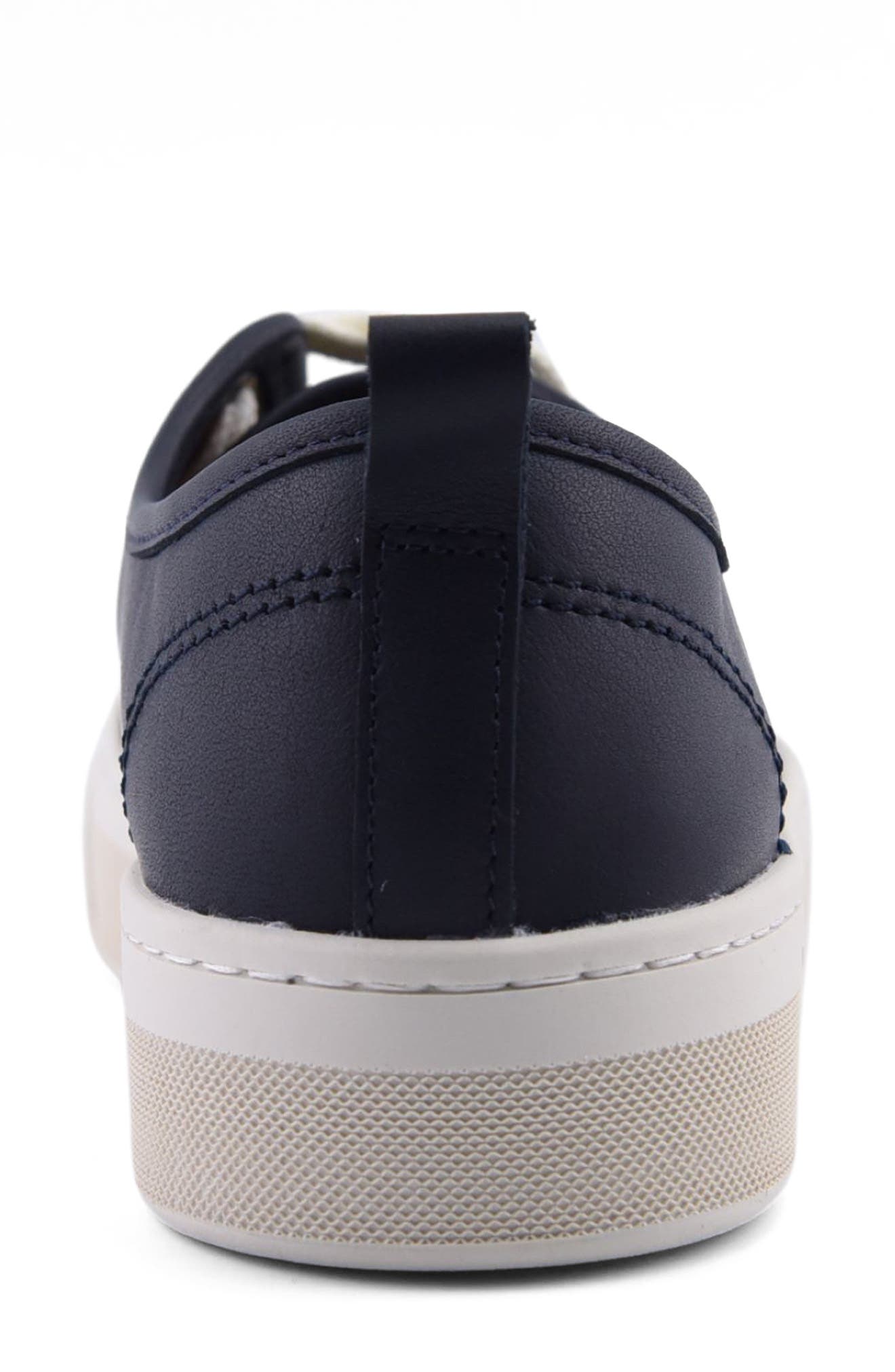 Candy Low Top Sneaker, Alternate, color, PEACOAT LEATHER SMOOTH
