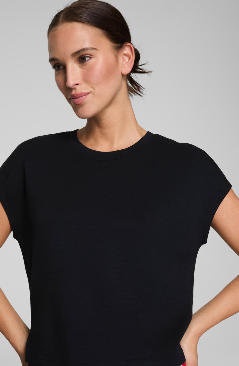 SPANX<sup>®</sup> AirEssentials Light T-Shirt, Alternate, color, Very Black