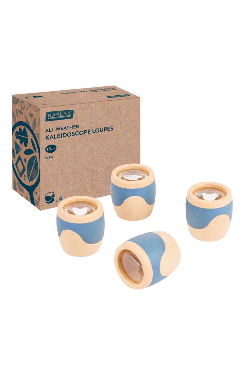 Kaplan Early Learning Company All-Weather Kaleidoscope Loupes - Set of 4, Main, color, Blue