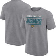 FANATICS Men's Fanatics Heather Gray Jacksonville Jaguars Big & Tall Top Notch T-Shirt