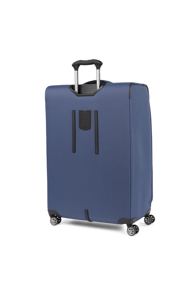 Walkabout 6 Softside Expandable 29" Large Checked Spinner Luggage, Alternate, color, Ocean Blue
