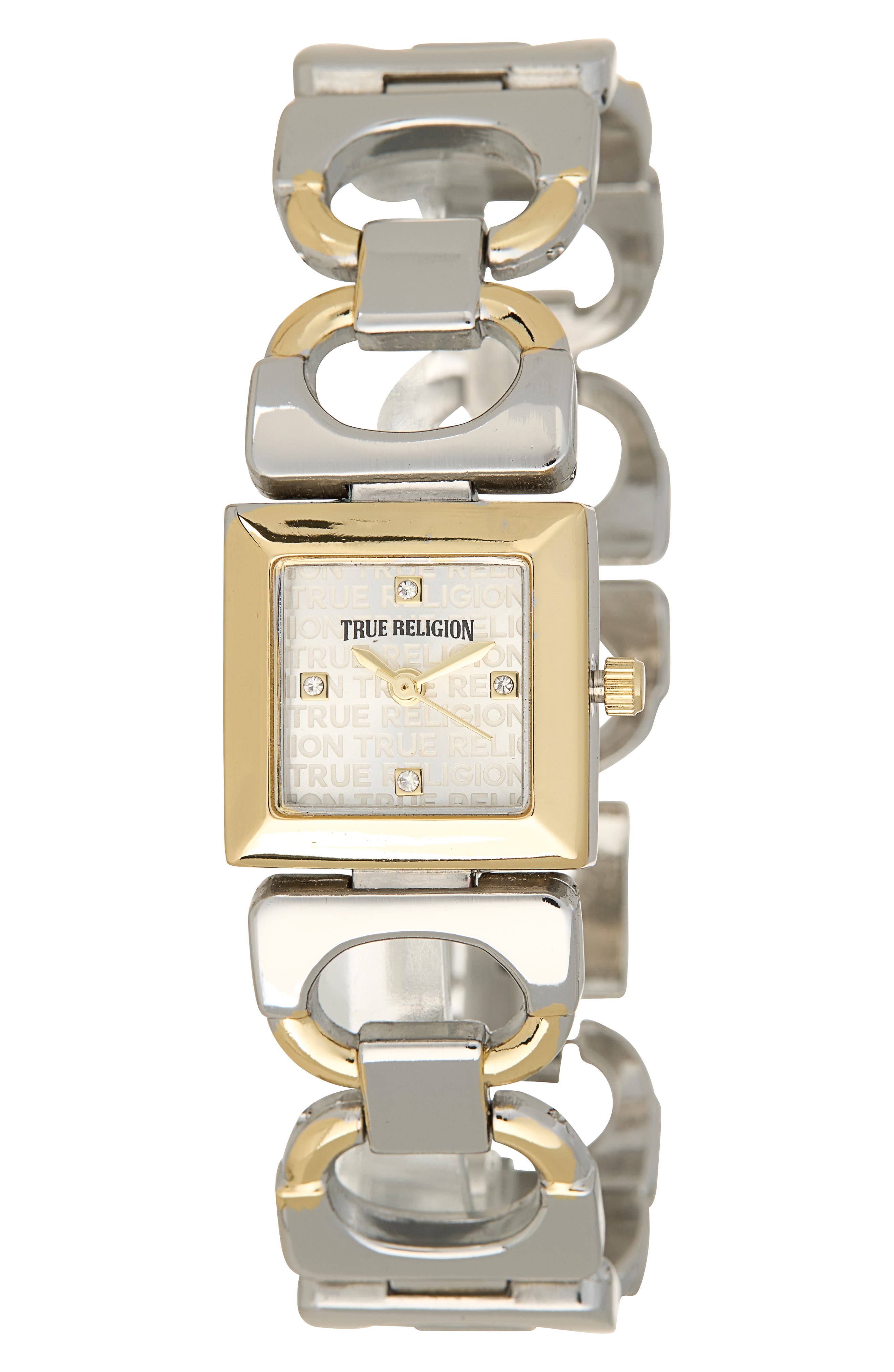 Two-Tone Bracelet Watch, 22mm