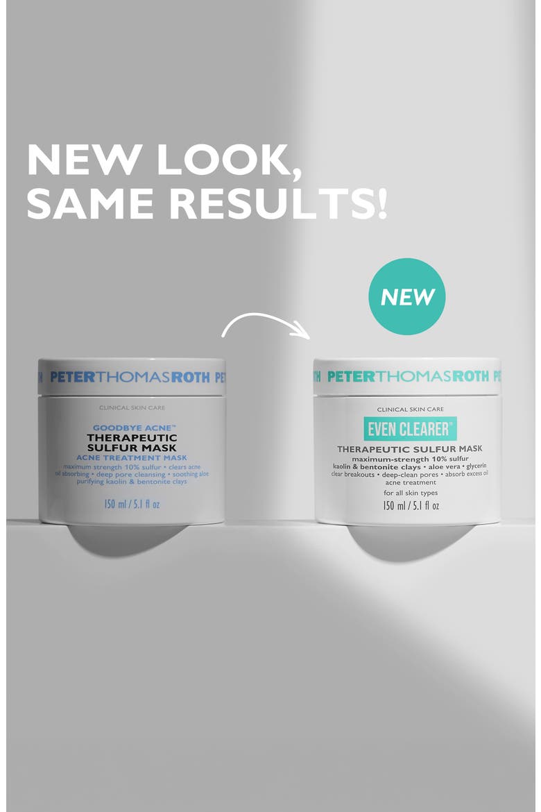 Even Clearer™ Therapeutic Sulfur Mask, Alternate, color, NO COLOR