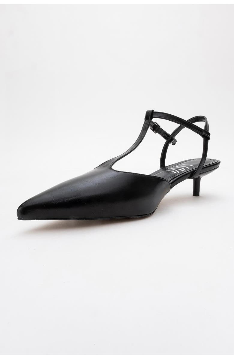 Prologue Shoes Asher Pointed Toe Slingback Pump, Alternate, color, Black