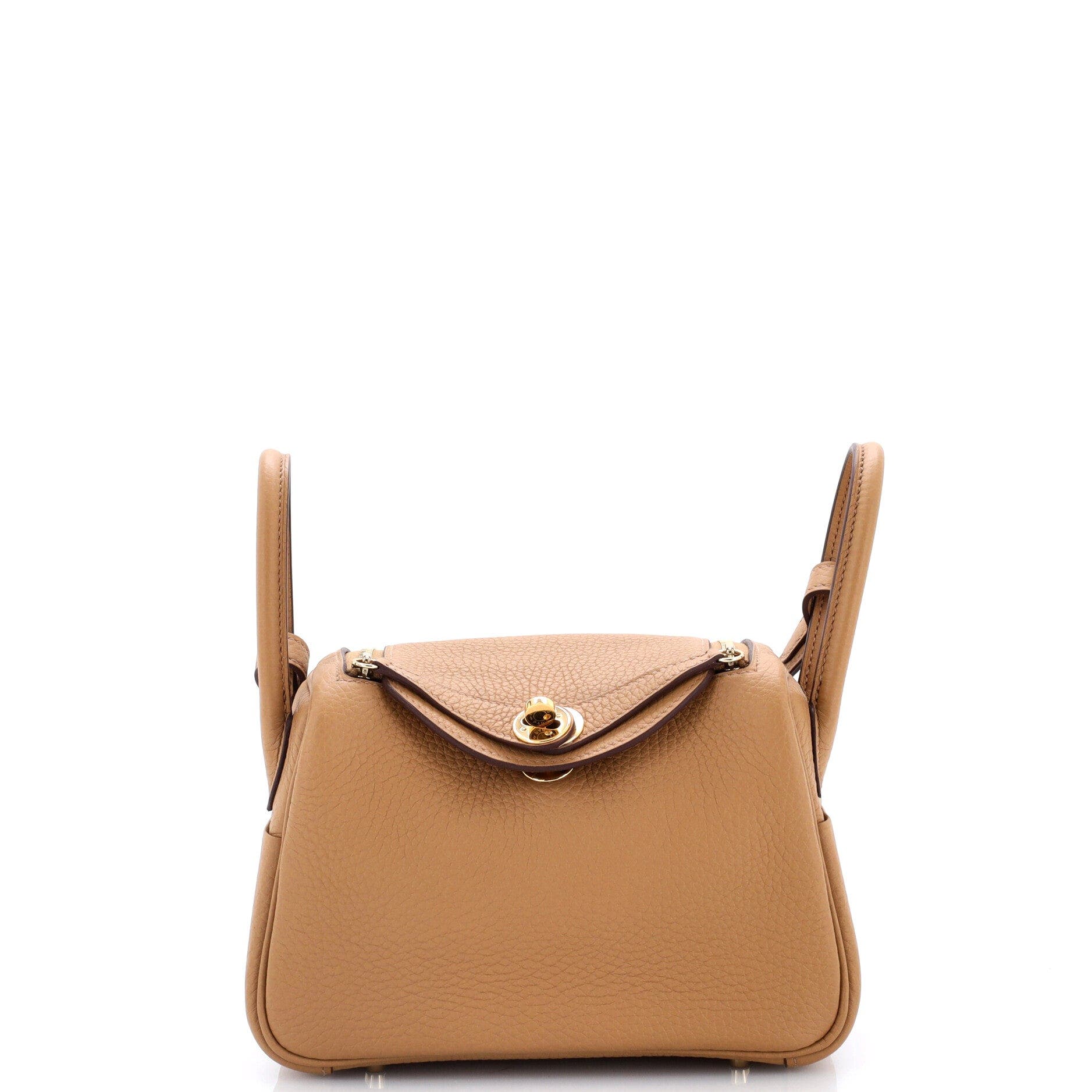 Lindy Bag Clemence Mini, Main, color, Brown