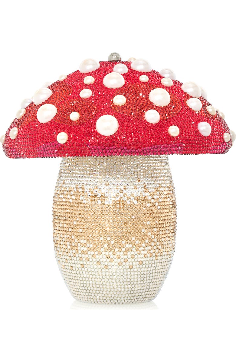 JUDITH LEIBER COUTURE x Katy Perry Crystal Mushroom Clutch, Main, color,