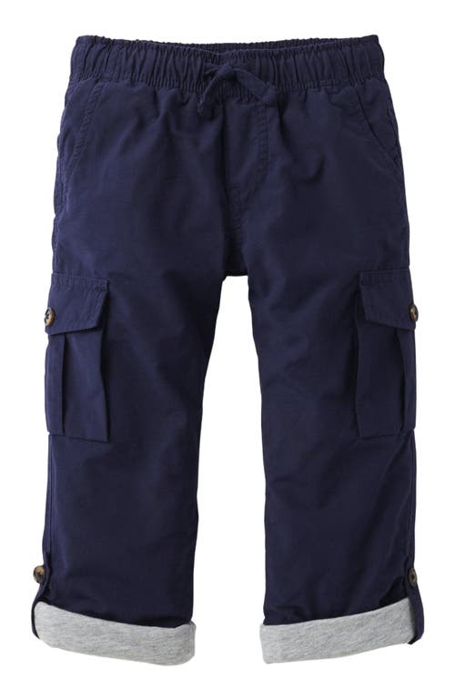 Hope & Henry Baby Boys' Lined Pull-On Cargo Pants, Infant in Navy  product