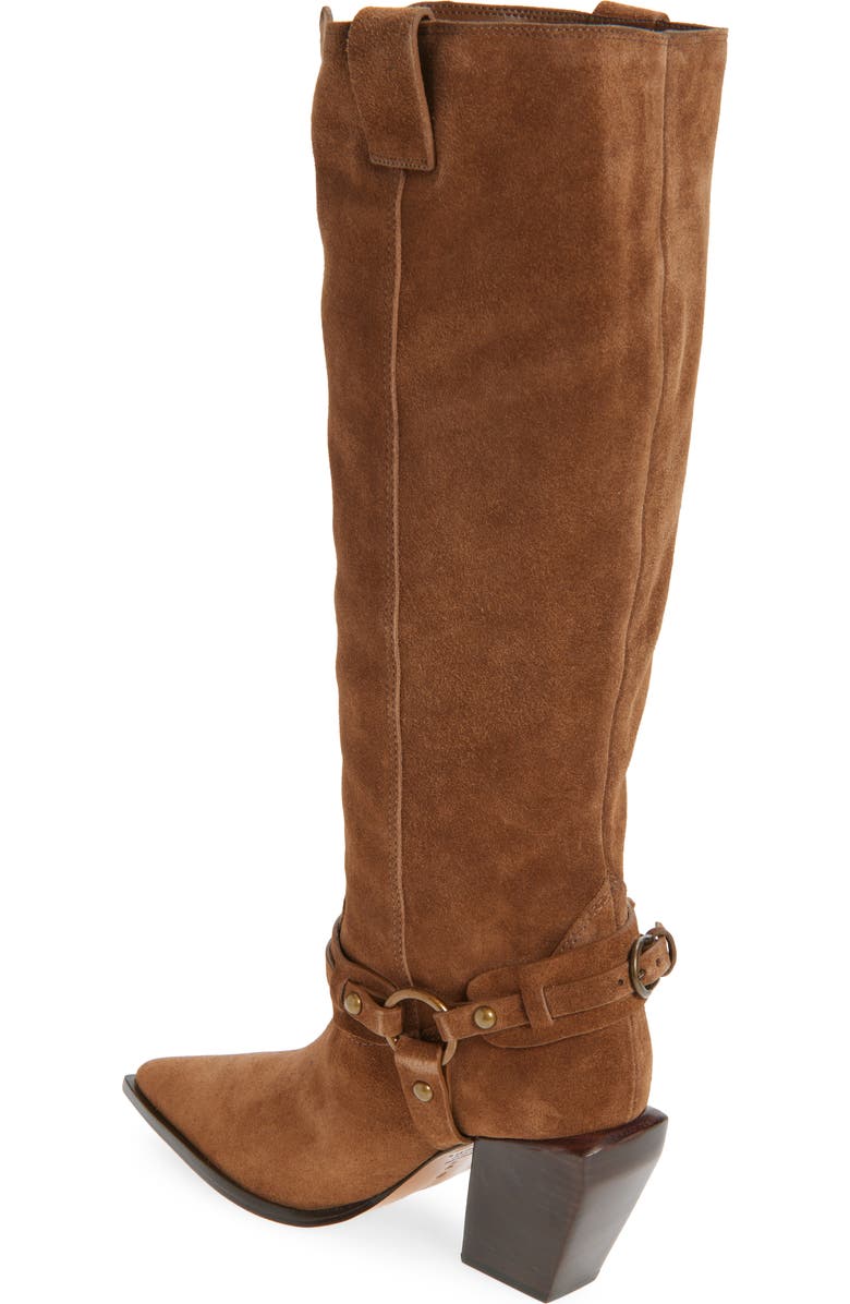 Schutz Maine Up Knee High Buckle Boot, Alternate, color,