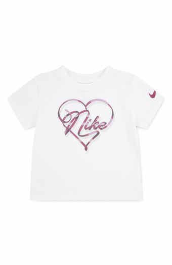 Nike Kids' Swoosh on Pointe Cotton Graphic T-shirt