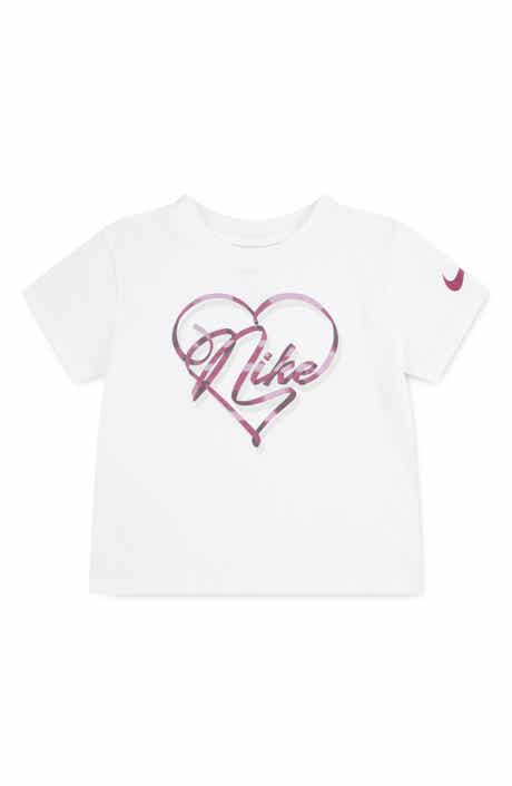 Nike Kids' Swoosh on Pointe Cotton Graphic T-shirt
