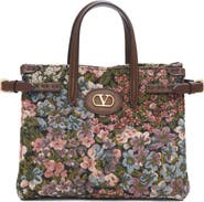 Valentino Garavani Small Antibes Floral Tote
