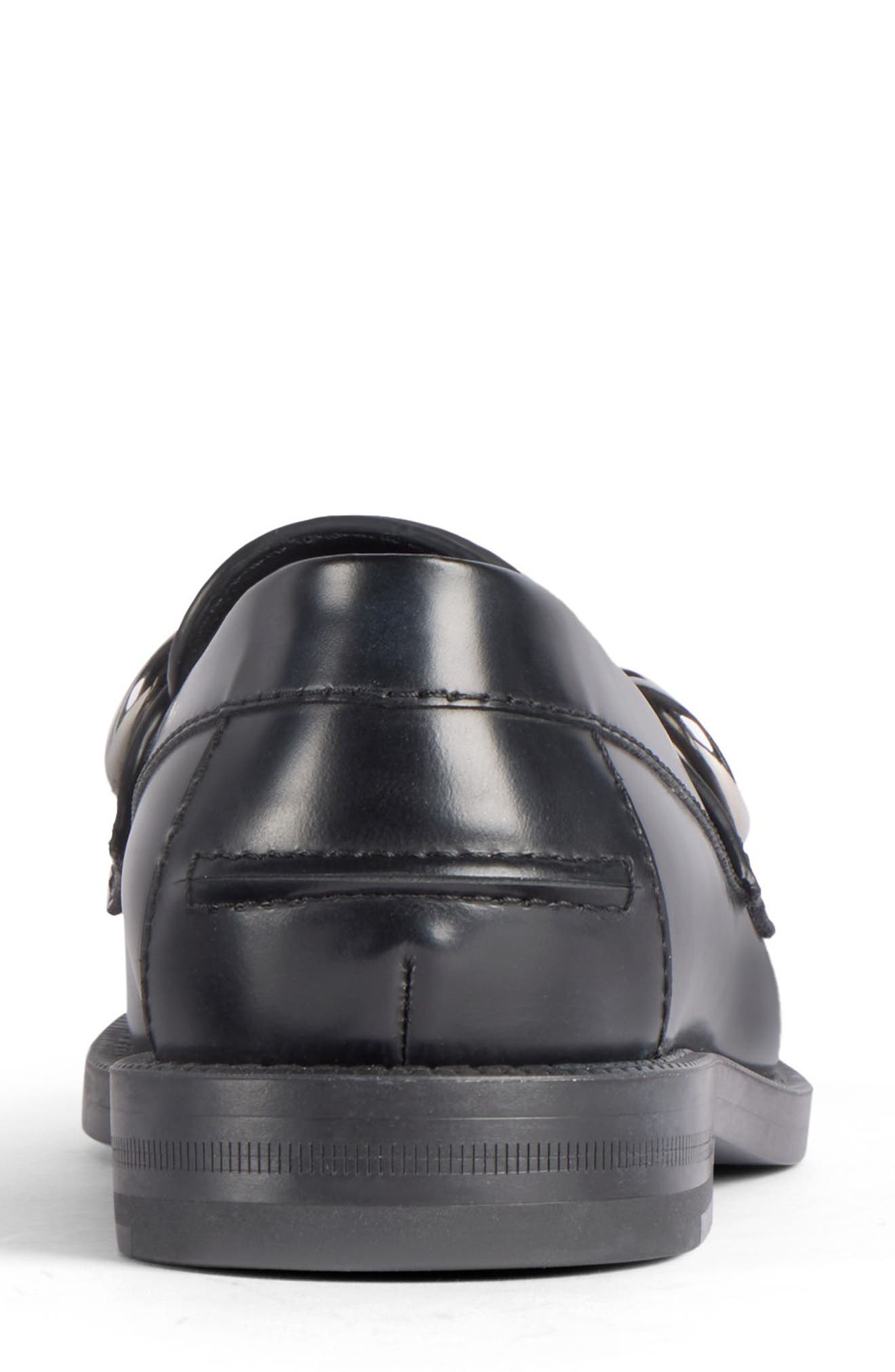 Emily Horsebit Loafer, Alternate, color, 1000 NERO