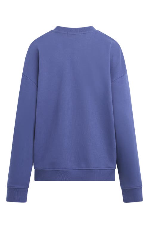 Favorite Daughter Collegiate Cotton Blend Sweatshirt In Venetian Blue