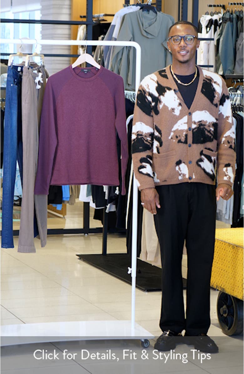 Double Knit Baseball Crewneck T-Shirt, sales video thumbnail