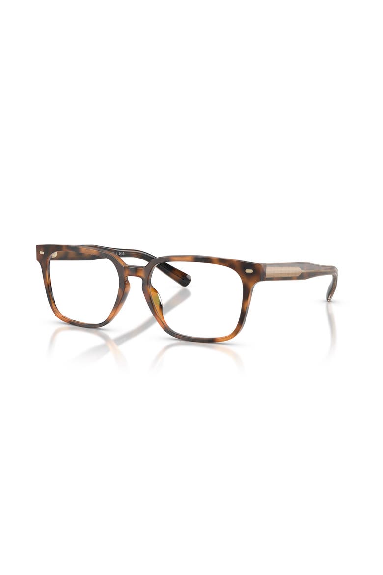 54mm Rectangle optical glasses, Main, color, Tortoise