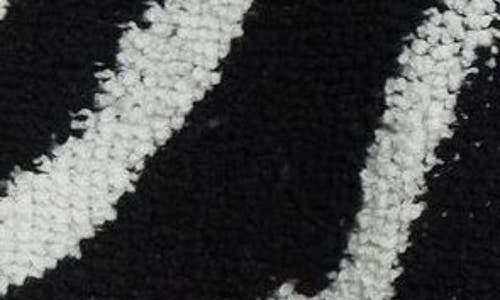 Zankov Christian Merino Wool Cardigan In Black/ivory Multi