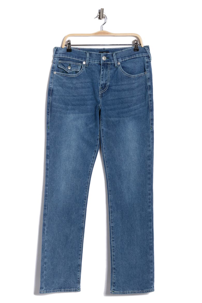 Ricky Big T Flap Straight Jeans, Alternate, color, LIGHT PACIFIC