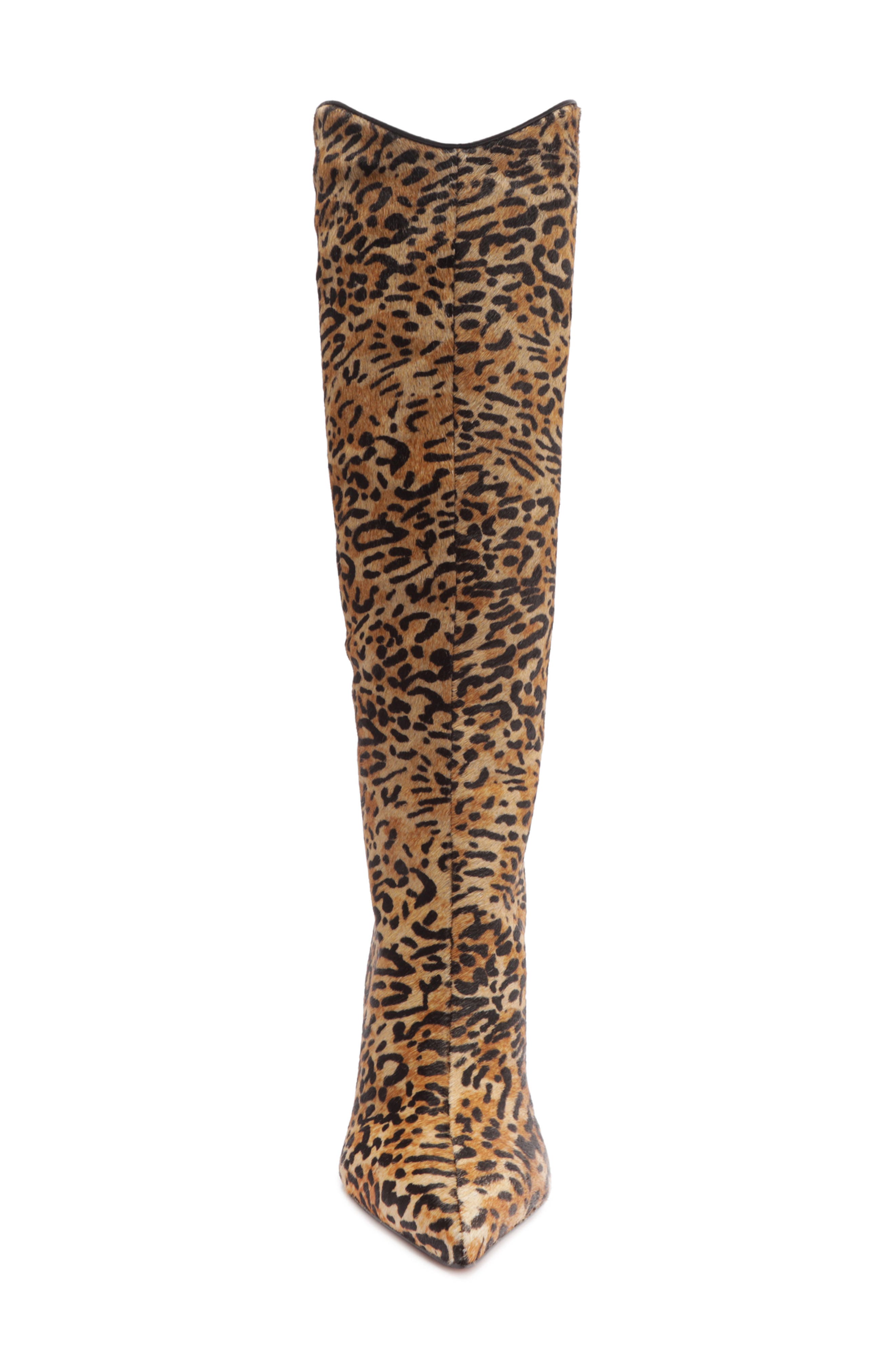Schutz Maryana Wild Pointed Toe Genuine Calf Hair Boot, Alternate, color, 