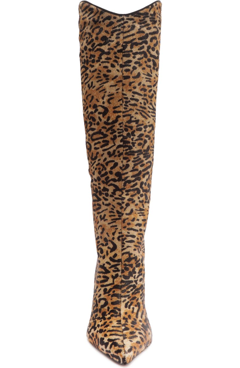 Schutz Maryana Wild Pointed Toe Genuine Calf Hair Boot, Alternate, color,