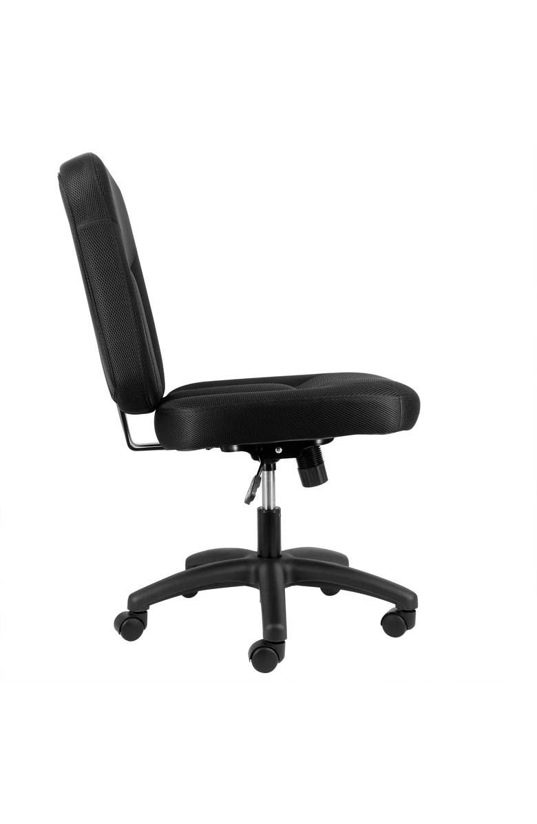 Elama High Back Adjustable Office Chair, Alternate, color, Black
