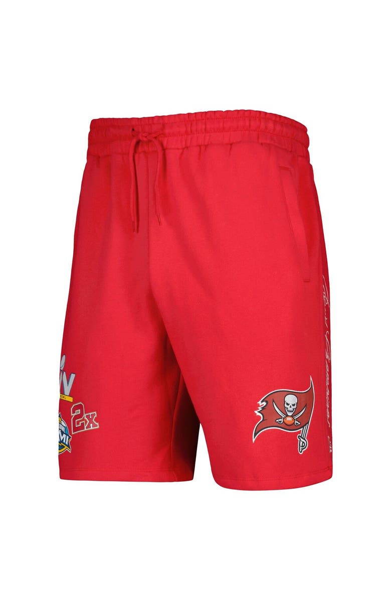 New Era Men's New Era Red Tampa Bay Buccaneers Historic Champs Shorts, Alternate, color, Red