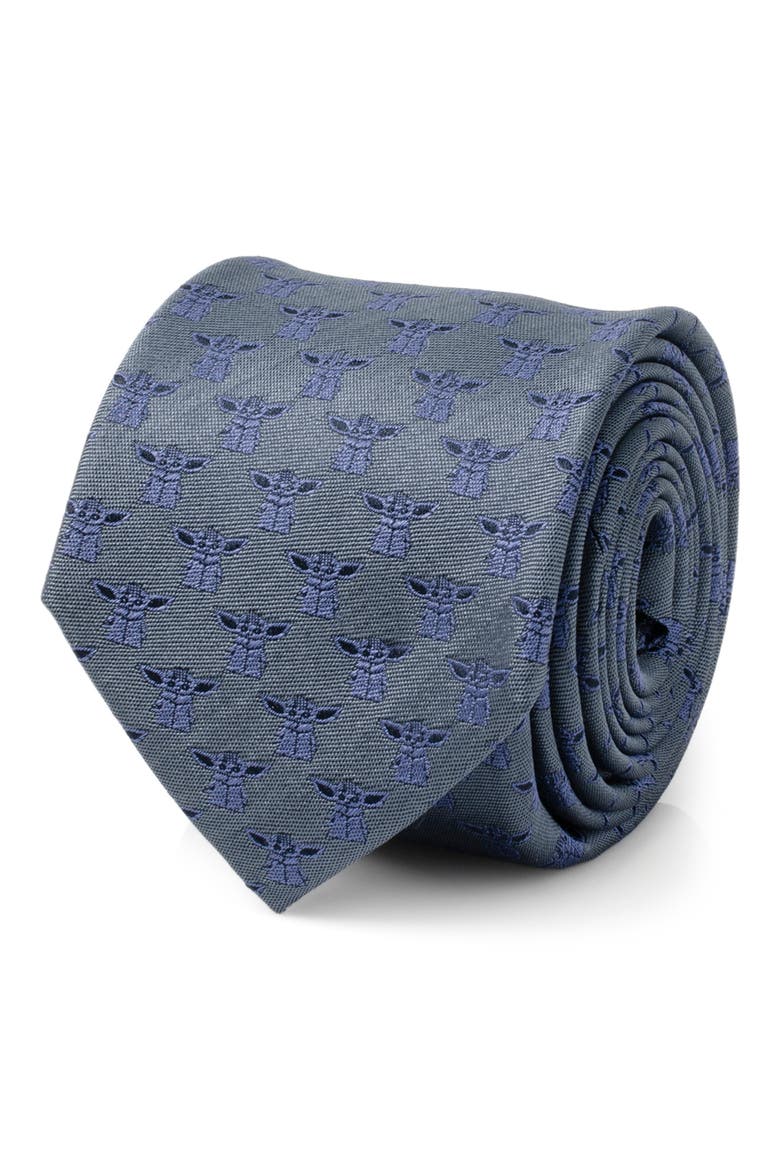 Tonal Jacquard Silk Tie, Alternate, color, BLUE