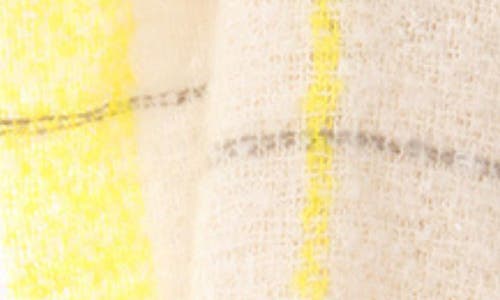 Marcus Adler Color Pop Plaid Scarf In Neutral
