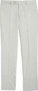 Jack Victor Piero Flat Front Stretch Cotton & Wool Pants