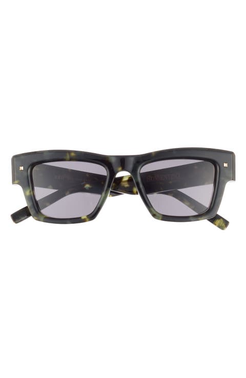 50mm Rectangular Sunglasses