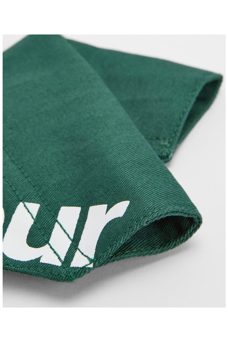Logo Cotton Dog Bandana, Alternate, color, GREEN