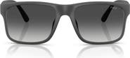 Polo Ralph Lauren 57mm Rectangular Sunglasses