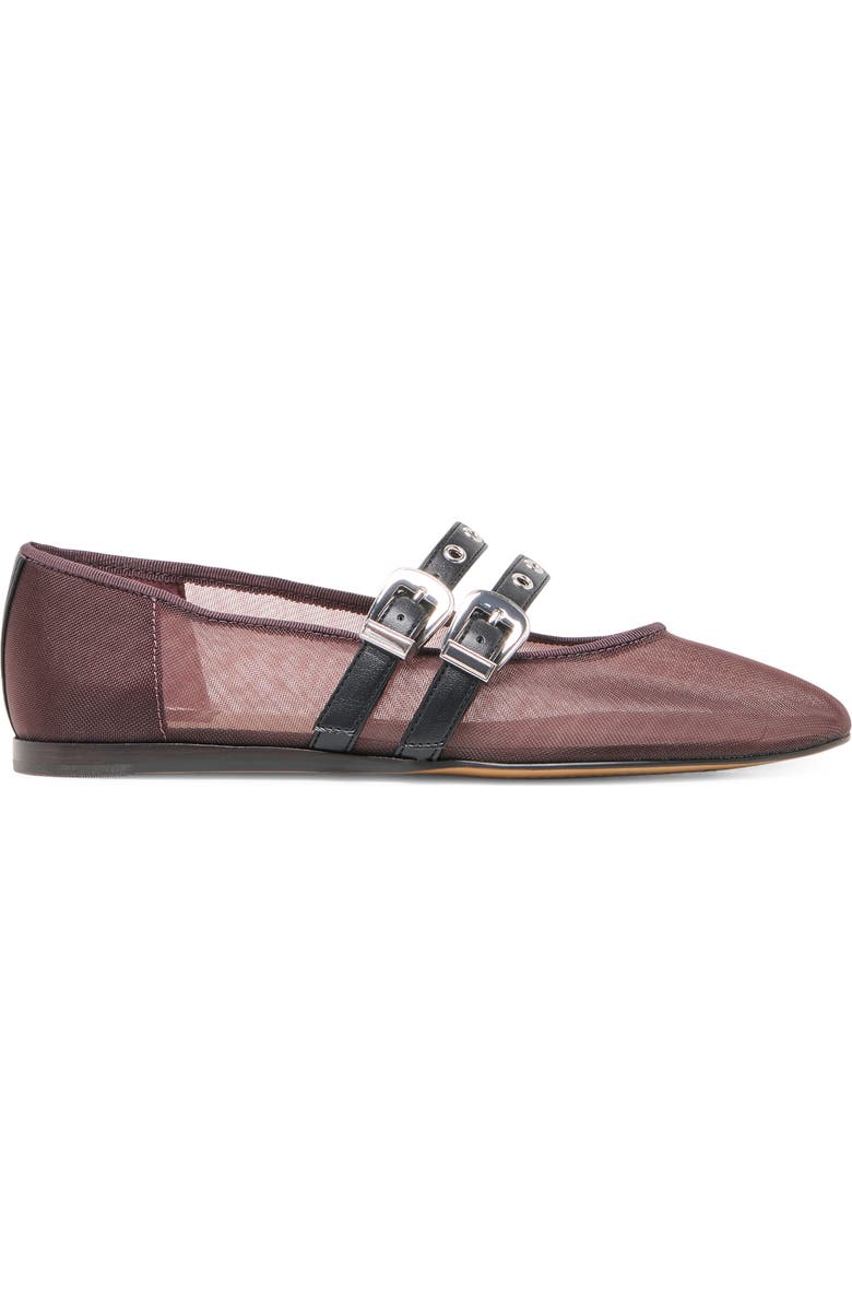 Dolce Vita Baylee Mary Jane Flat, Alternate, color, Berry Mesh
