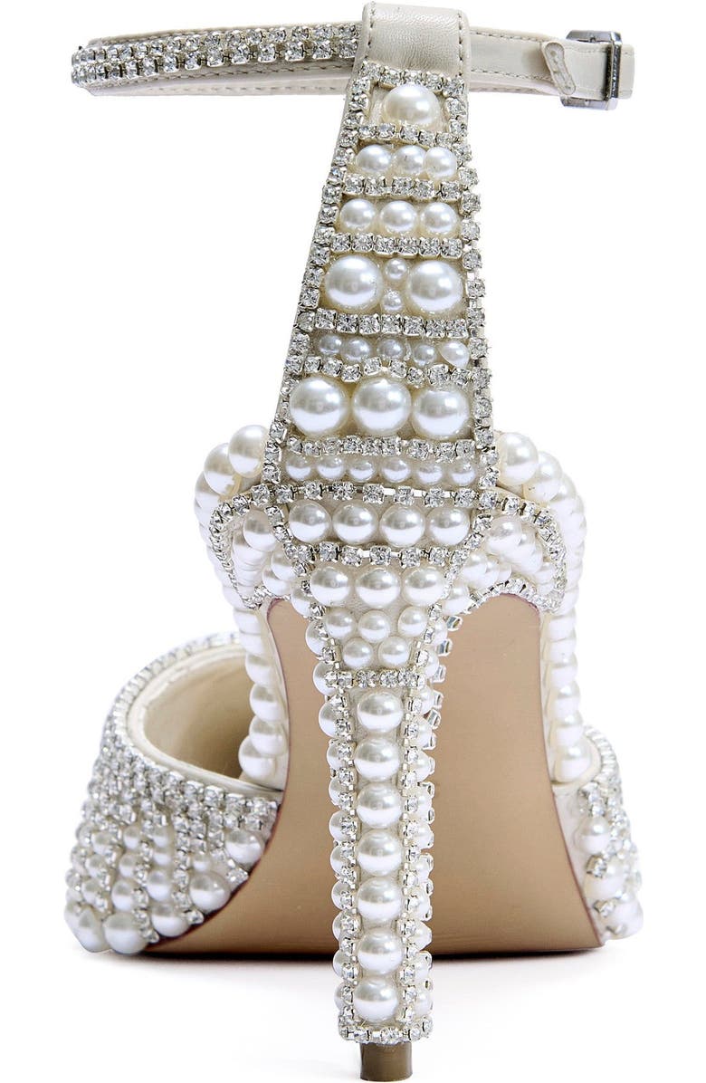 AZALEA WANG Davina Stiletto Pump, Alternate, color, Ivory