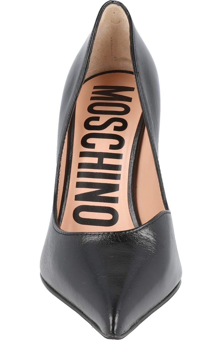 Moschino Metal Heel Pump, Alternate, color,