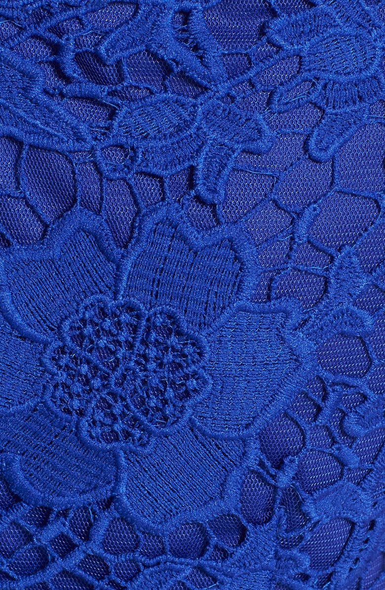 Betsy & Adam Lace Sheath Dress, Alternate, color, 