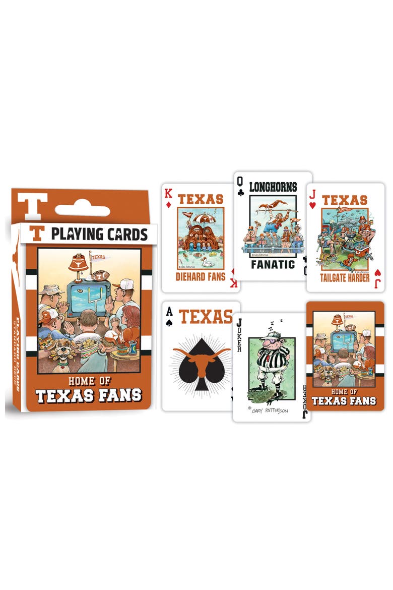 Texas Longhorns Fan Deck Playing Cards, Alternate, color, Multicolor